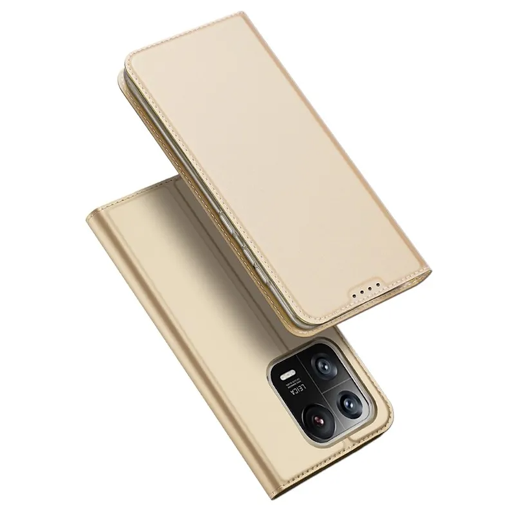 Dux Ducis Dux Ducis Xiaomi 13 Plånboksfodral Skin Series - Guld