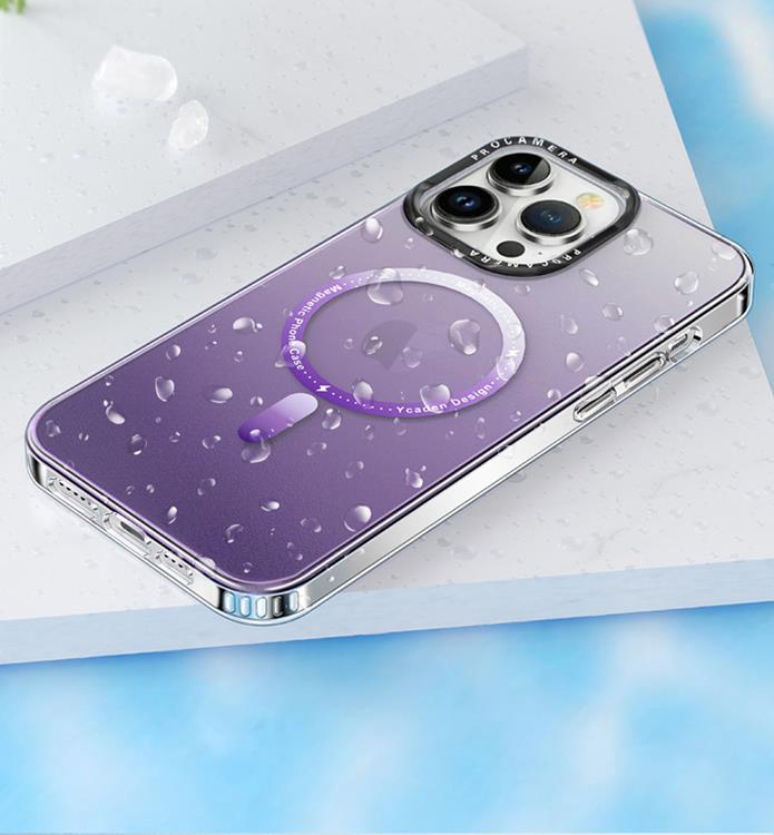 OEM Mobilskal till iPhone 14 Pro Magsafe Gradient - Lila