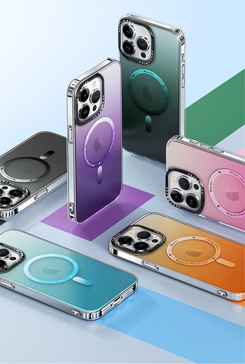 OEM Mobilskal till iPhone 13 Pro Magsafe Gradient - Blå