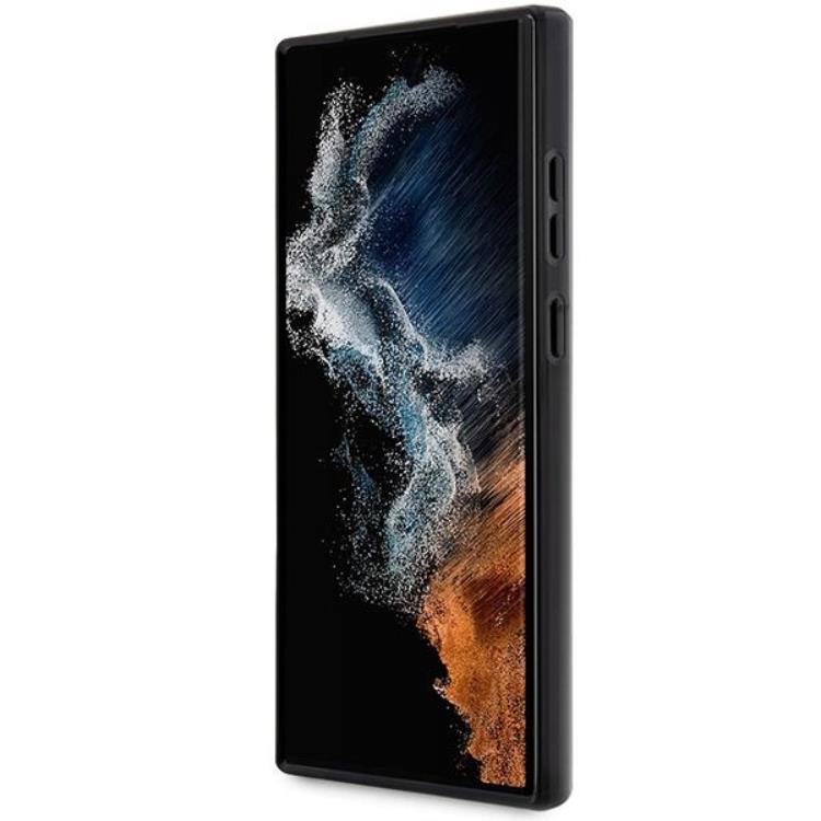 Guess Guess Mobilskal till Galaxy S23 Ultra Marble - Svart