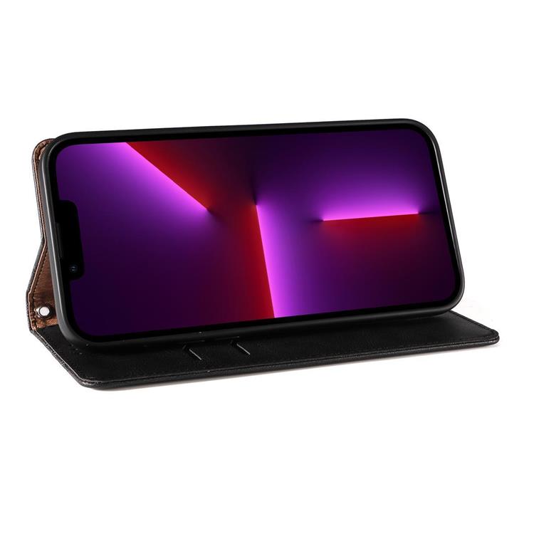 OEM Galaxy S23 Plus Plånboksfodral Magnet Strap - Svart