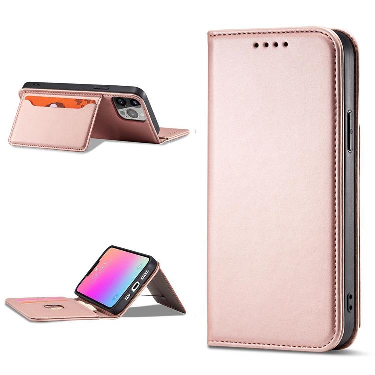 OEM Galaxy S23 Ultra Plånboksfodral Magnet Flip - Rosa