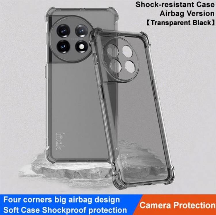 Imak IMAK Mobilskal till OnePlus 11 Soft TPU Anti-Scratch - Svart