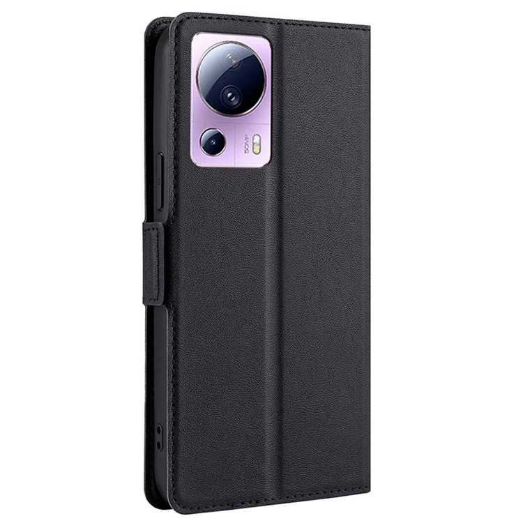 OEM Xiaomi 13 Lite Plånboksfodral Dual Magnetic Clasp - Svart