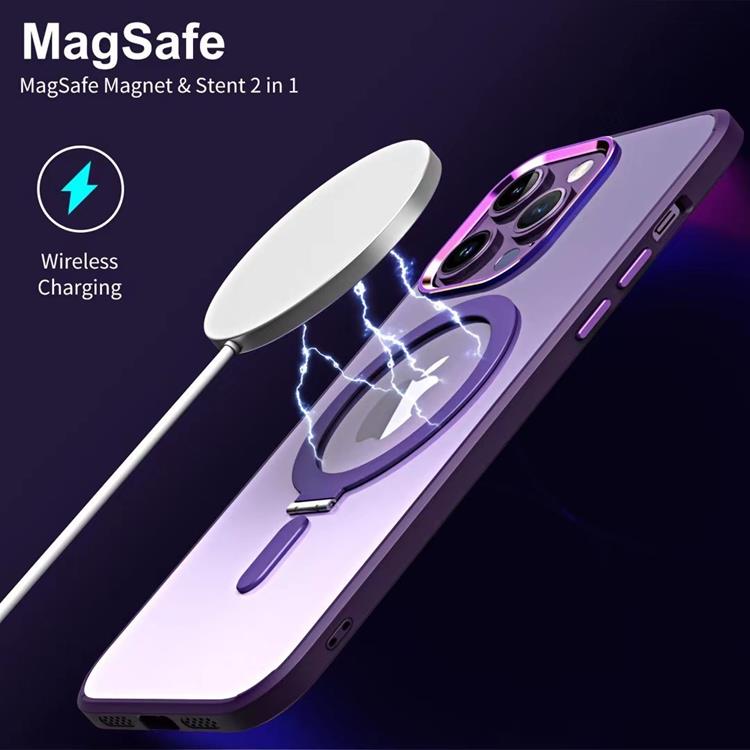 OEM Mobilskal till iPhone 14 Pro Max Magsafe Bracket - Vit