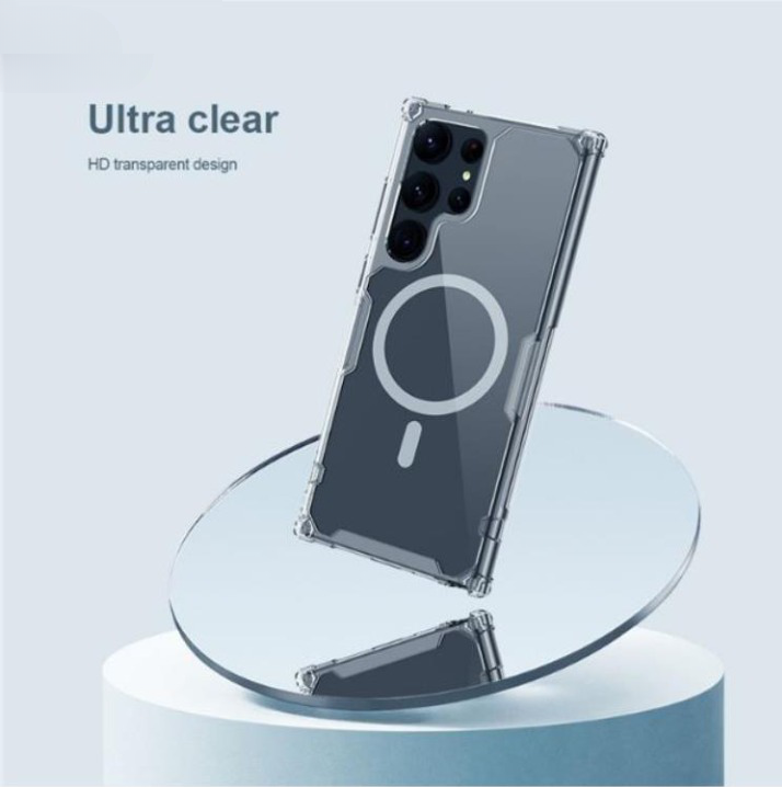 Nillkin Nillkin Mobilskal till Galaxy S23 Ultra Magsafe Nature Pro - Clear