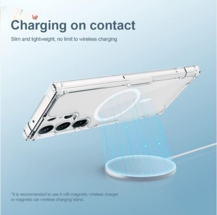 Nillkin Nillkin Mobilskal till Galaxy S23 Ultra Magsafe Nature Pro - Clear