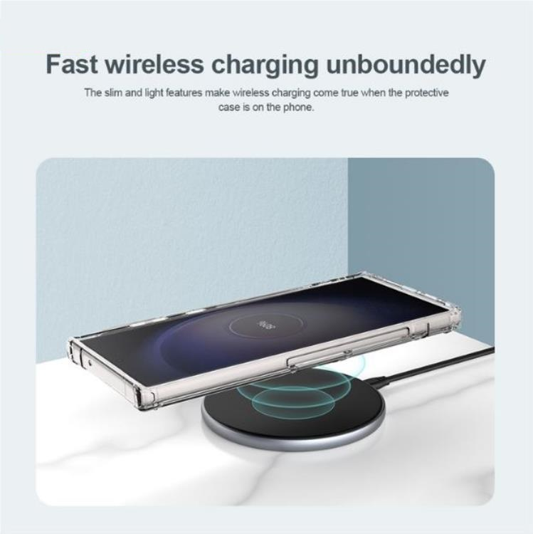 Nillkin Nillkin Mobilskal till Galaxy S23 Ultra Magsafe Nature Pro - Clear