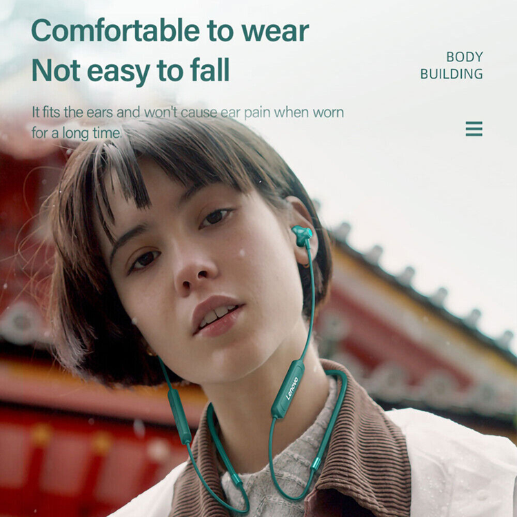 Lenovo Lenovo Thinkplus SH1 Trådlösa Nackbands Hörlurar - Grön