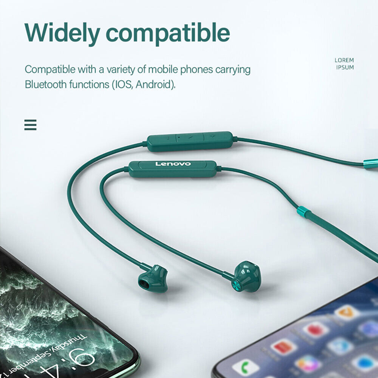 Lenovo Lenovo Thinkplus SH1 Trådlösa Nackbands Hörlurar - Grön