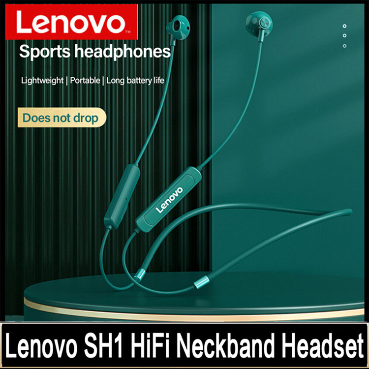 Lenovo Lenovo Thinkplus SH1 Trådlösa Nackbands Hörlurar - Grön
