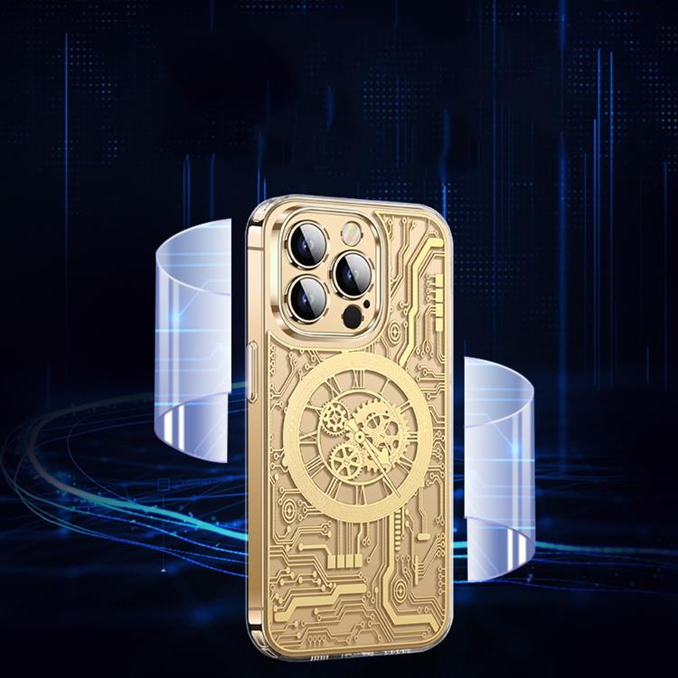 OEM Mobilskal till iPhone 13 Pro Magsafe Mechanical - Silver