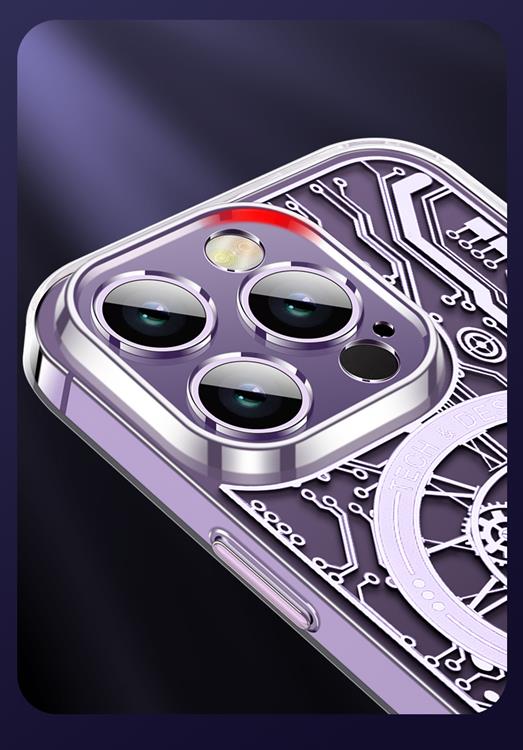 OEM Mobilskal till iPhone 13 Pro Magsafe Mechanical - Silver