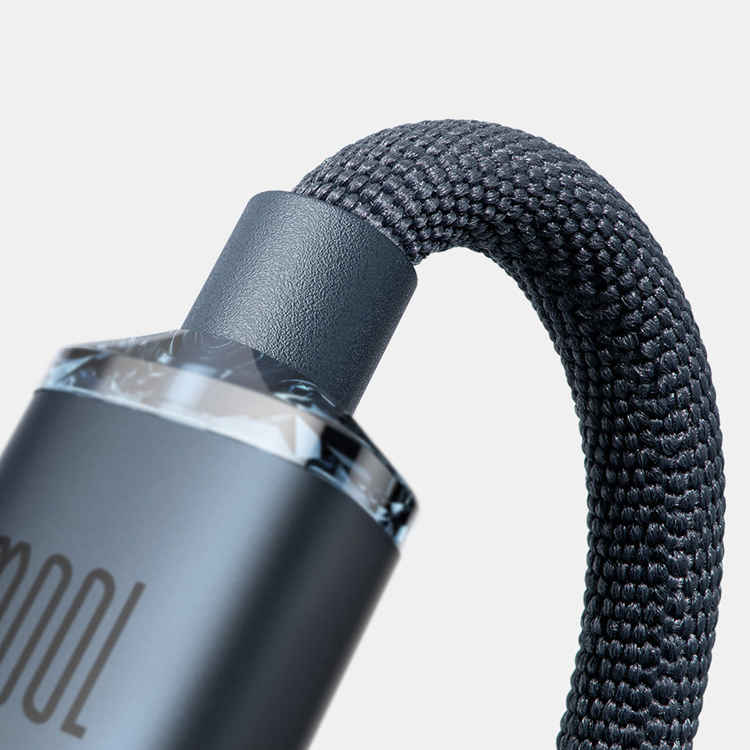 BASEUS Baseus USB-C till USB-C Kabel 100W 2m - Svart