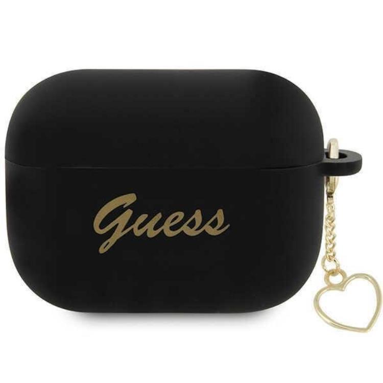 Guess Guess Airpods Pro 2 Skal Charm Heart Collection - Svart