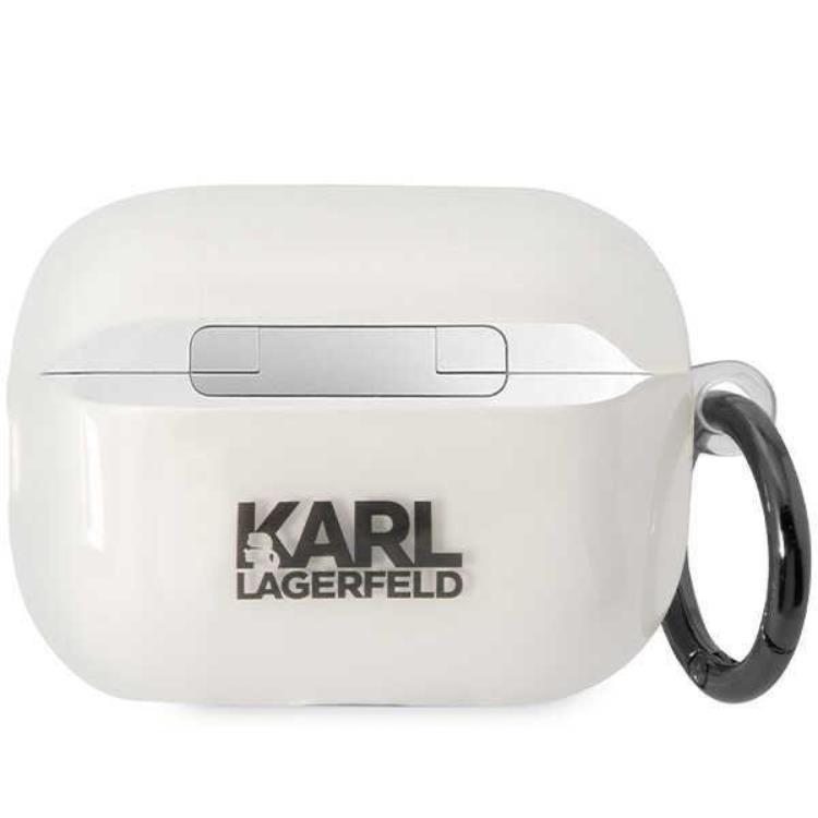 KARL LAGERFELD Karl Lagerfeld Airpods Pro 2 Skal Ikonik Karl Lagerfeld - Clear