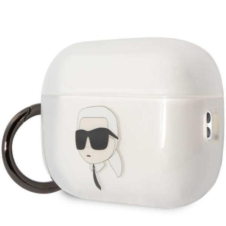 KARL LAGERFELD Karl Lagerfeld Airpods Pro 2 Skal Ikonik Karl Lagerfeld - Clear