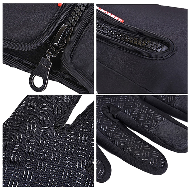 OEM Vattenavvisande touchvantar / handskar - Large - Svart