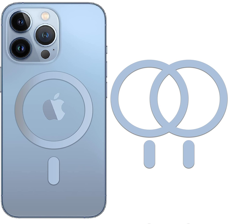 A-One Brand [2-Pack] Magsafe Magnet Ring - Sierra Blå