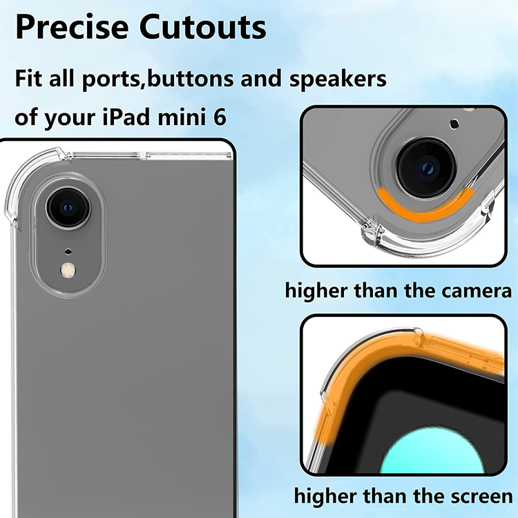 A-One Brand iPad mini 6 (2021) Skal Slim Thin Soft TPU - Clear