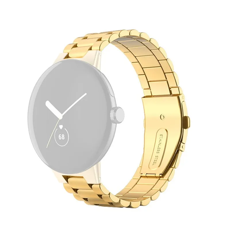 OEM Google Pixel Watch Armband Stainless Steel - Guld