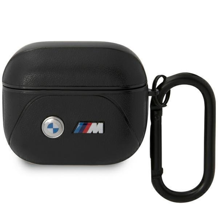 BMW BMW Airpods 3 Skal Läder Curved Line - Svart