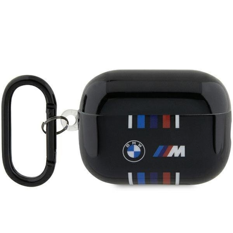 BMW BMW Airpods Pro 2 Skal Multiple Colored Lines - Svart
