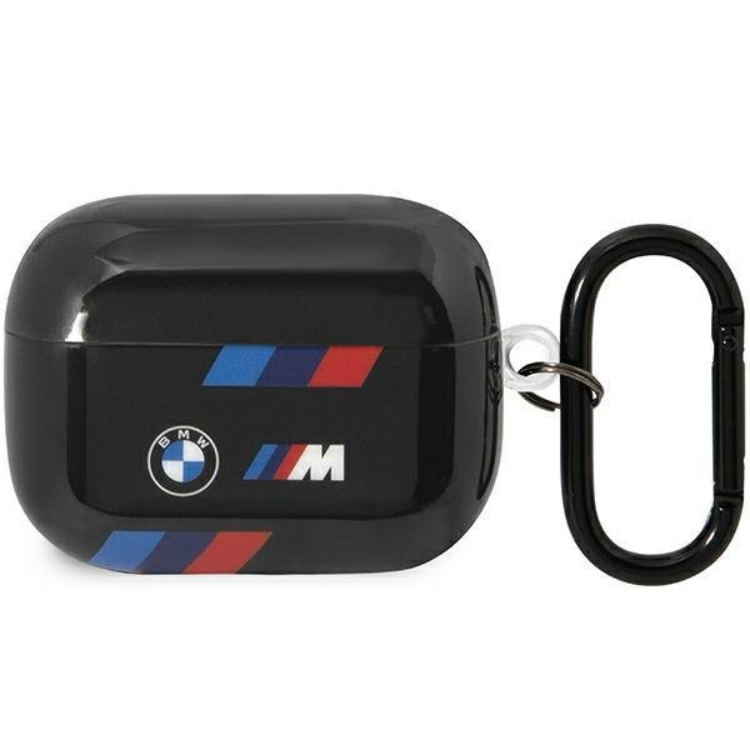 BMW BMW Airpods Pro 2 Skal Tricolor Stripes - Svart