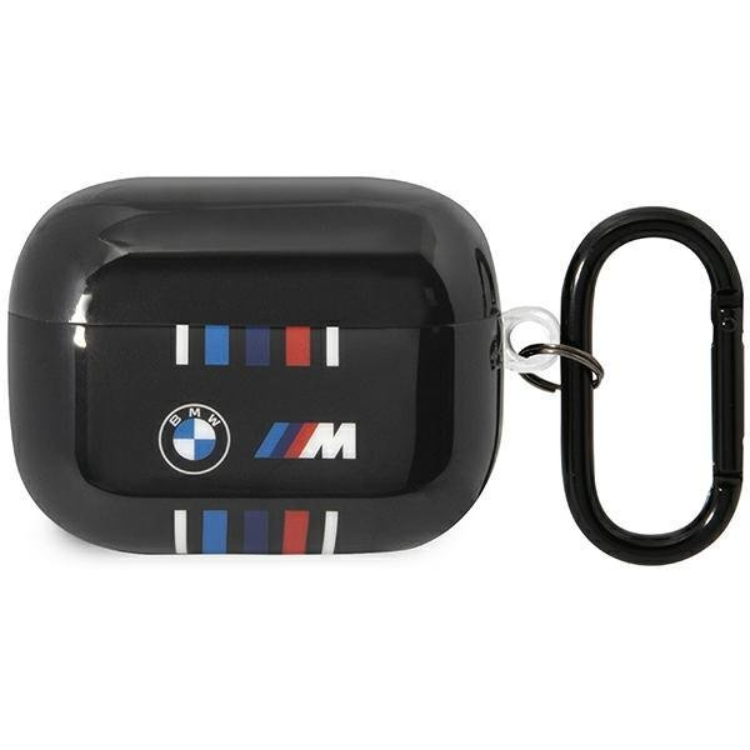 BMW BMW Airpods Pro Skal Multiple Colored Lines - Svart