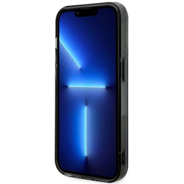 BMW BMW Mobilskal till iPhone 14 Pro Max Magsafe Silver Ring - Transparent