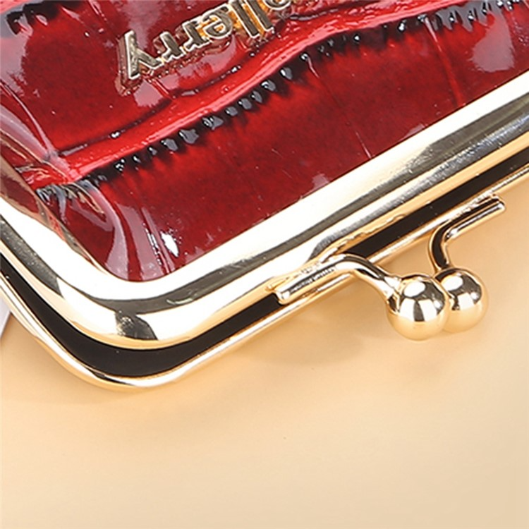 BAELLERRY BAELLERRY Myntväska Crocodile PU Läder - Grön