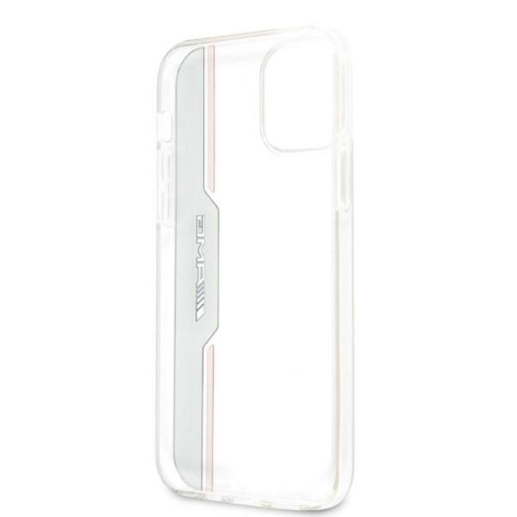 Mercedes AMG Mobilskal till iPhone 12/12 Pro Electroplate Vertical - Transparent