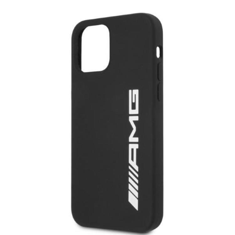 Mercedes AMG Mobilskal till iPhone 12 Pro Max Silicone Big Logo - Svart