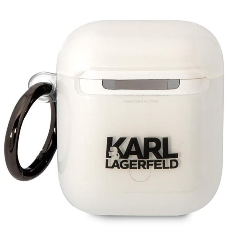 KARL LAGERFELD KARL LAGERFELD AirPods 1/2 Skal Ikonik Choupette - Transparent