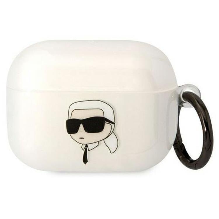 KARL LAGERFELD KARL LAGERFELD AirPods Pro Skal Karl`s Head - Transparent