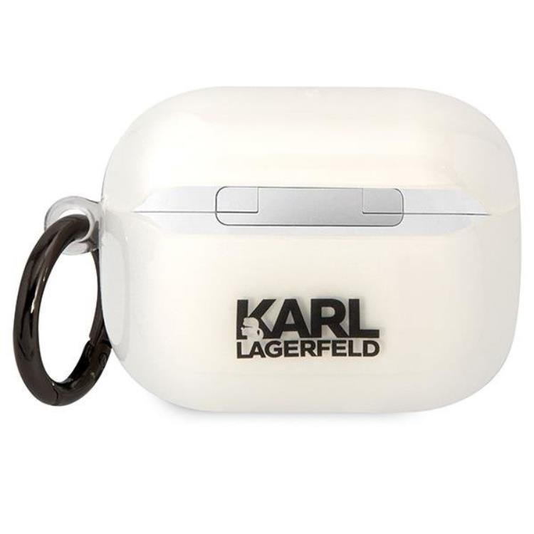 KARL LAGERFELD KARL LAGERFELD AirPods Pro Skal Karl`s Head - Transparent