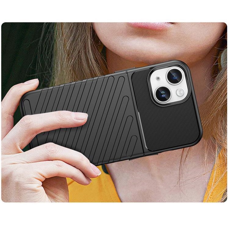 OEM Mobilskal till iPhone 15 Plus Thunder Armored - Svart