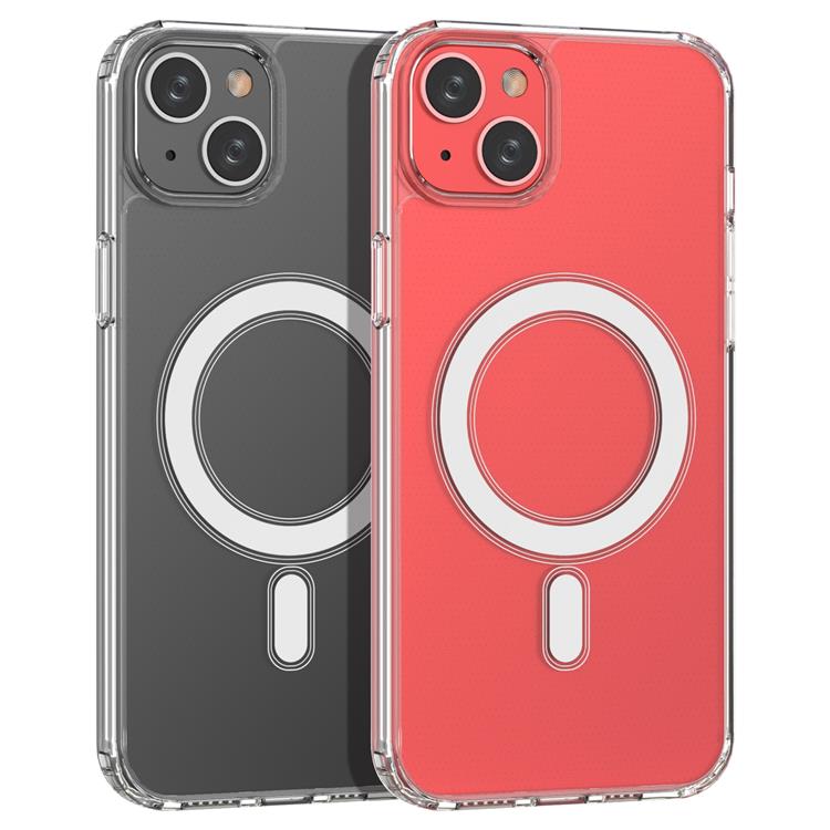 OEM Mobilskal till iPhone 15 Plus Magsafe Armored Gel - Transparent