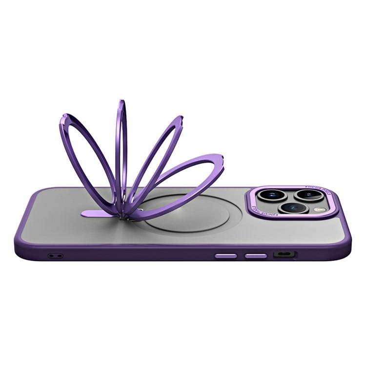 OEM Mobilskal till iPhone 15 Pro Max Magsafe Kickstand - Mörkblå