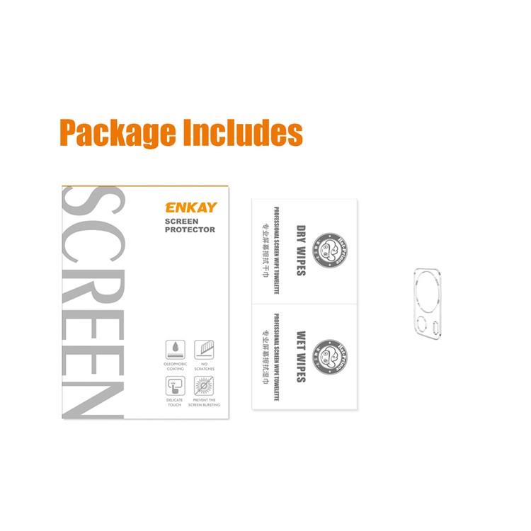 ENKAY [1-PACK] ENKAY Xiaomi 13 Lite Kameralinsskydd i Härdat glas
