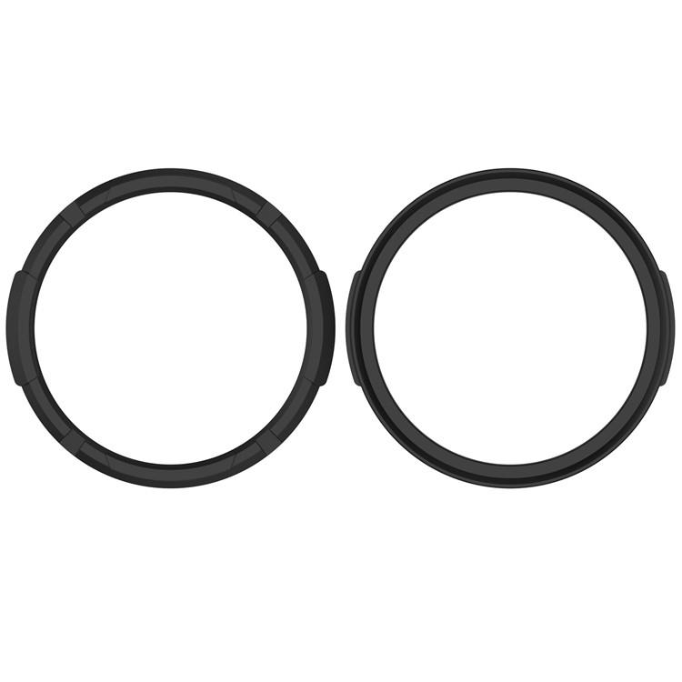 OEM Galaxy Watch 6 Classic (43mm) Skal TPU med Bezel Ring - Svart