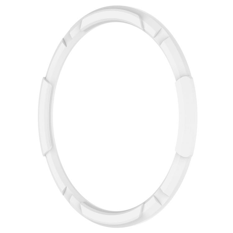 OEM Galaxy Watch 6 Classic (43mm) Skal TPU med Bezel Ring - Vit