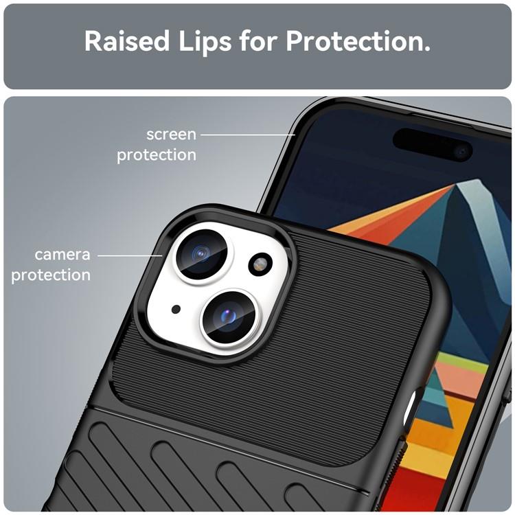 OEM Mobilskal till iPhone 15 Plus Twill Thunder - Svart