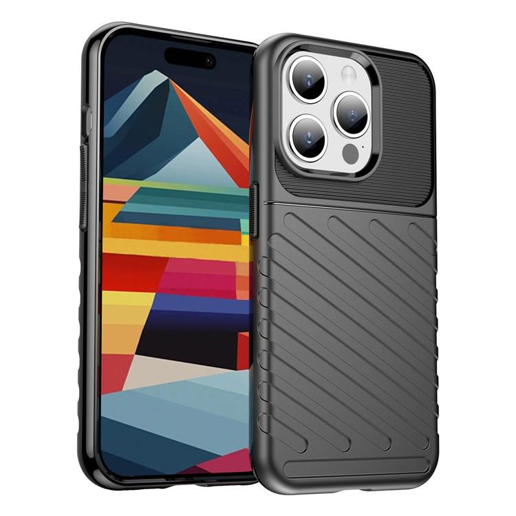 OEM Mobilskal till iPhone 15 Pro Max Twill Thunder - Svart