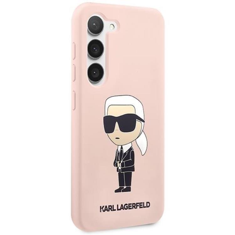KARL LAGERFELD Karl Lagerfeld Galaxy S23 Skal Silicone Choupette - Rosa