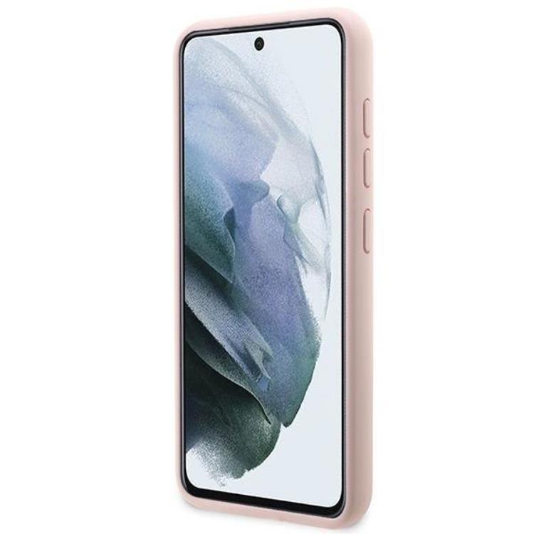 KARL LAGERFELD Karl Lagerfeld Mobilskal till Galaxy S23 Plus Silikon Ikonik - Rosa