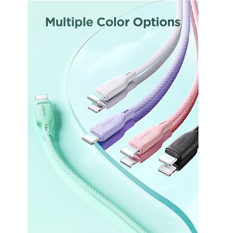 Joyroom Joyroom USB-C till USB-C kabel 1m PD 60W - Lila