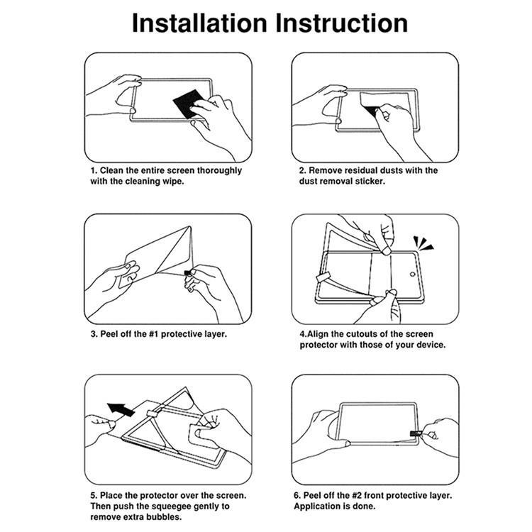 A-One Brand Galaxy Tab S9 Ultra Skärmskydd Paperfeel PET - Clear