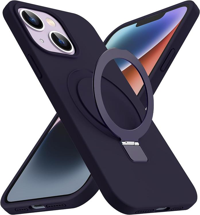 A-One Brand Mobilskal till iPhone 11 Magsafe Liquid Silikon - Lila