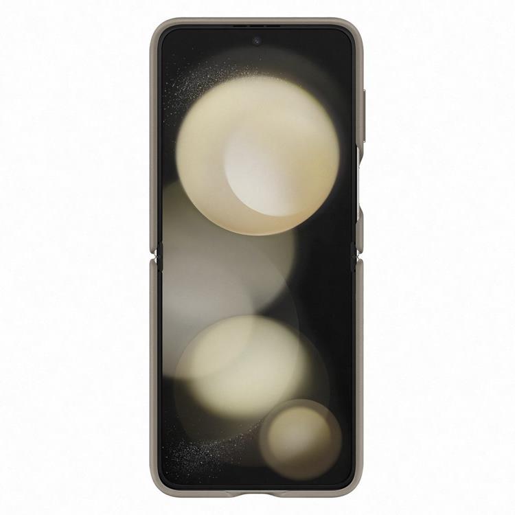 Samsung Mobilskal till Samsung Galaxy Z Flip 5 Ekologisk Läder - Brun